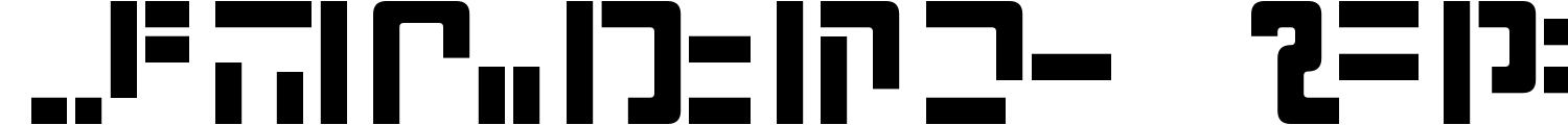 Modern Iaconicフォント(Modern Iaconic Font)