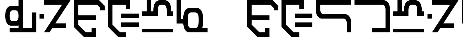 Modern Destronicフォント(Modern Destronic Font)