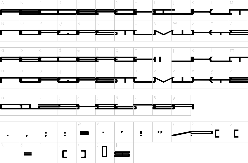 سوبر الترا 911 الخط خريطة شخصية