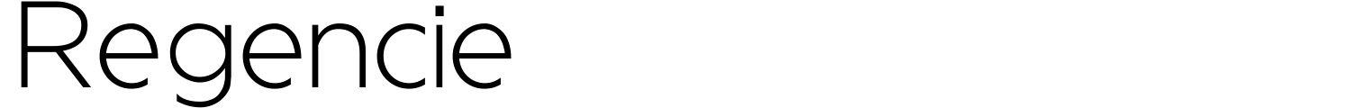 Regencie 폰트(Regencie Font)