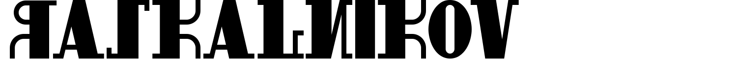 Raskalnikov Fuentes(Raskalnikov Font)