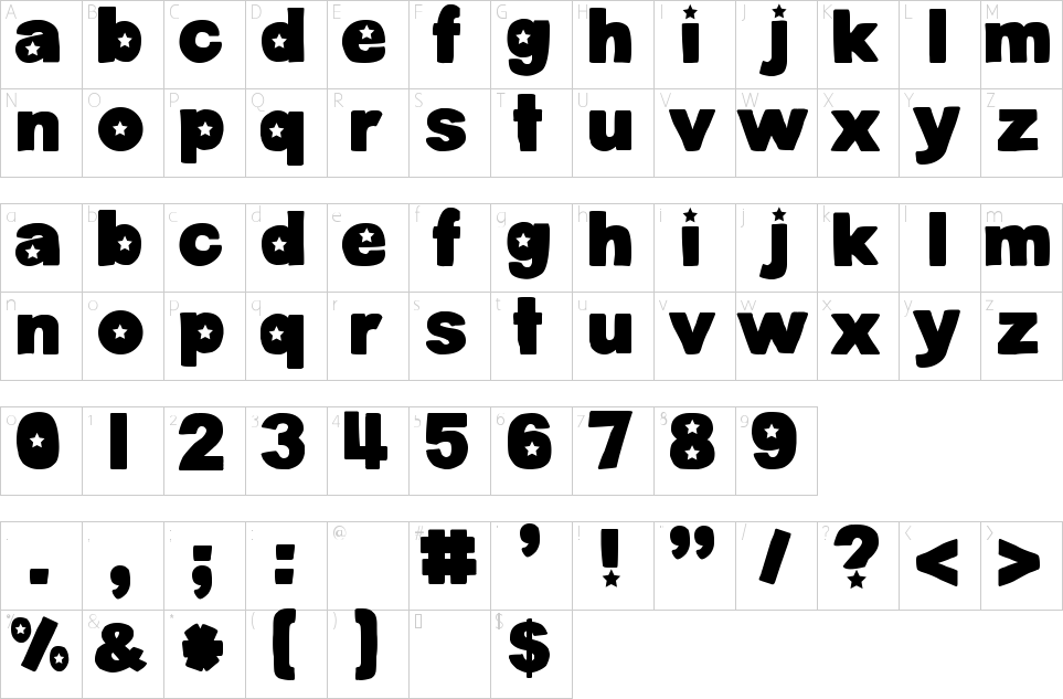DJB القواطع الخط خريطة شخصية